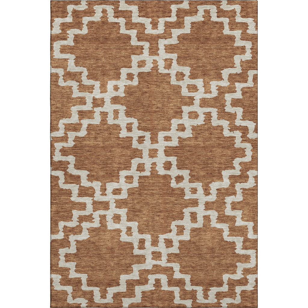 Piper Looms Mayfield Diamonds AMF902 Paprika Machine Washable Area Rug main image