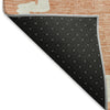 Piper Looms Mayfield Diamonds AMF902 Salmon Machine Washable Area Rug Backing Image