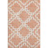 Piper Looms Mayfield Diamonds AMF902 Salmon Machine Washable Area Rug main image