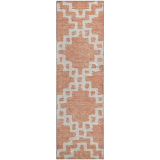 Piper Looms Mayfield Diamonds AMF902 Salmon Machine Washable Area Rug Runner Main Image
