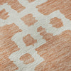 Piper Looms Mayfield Diamonds AMF902 Salmon Machine Washable Area Rug Swatch Image