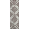 Piper Looms Mayfield Diamonds AMF902 Taupe Machine Washable Area Rug Runner Main Image