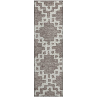 Piper Looms Mayfield Diamonds AMF902 Taupe Machine Washable Area Rug Runner Main Image