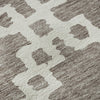 Piper Looms Mayfield Diamonds AMF902 Taupe Machine Washable Area Rug Swatch Image