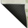 Piper Looms Mayfield Lines AMF903 Aloe Machine Washable Area Rug Backing Image