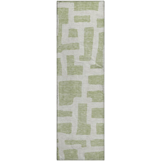 Piper Looms Mayfield Lines AMF903 Aloe Machine Washable Area Rug Runner Main Image