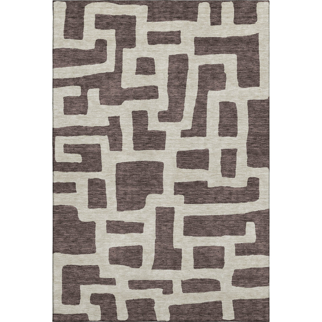 Piper Looms Mayfield Lines AMF903 Fudge Machine Washable Area Rug main image