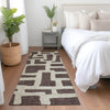 Piper Looms Mayfield Lines AMF903 Fudge Machine Washable Area Rug Runner Lifestyle Image Feature