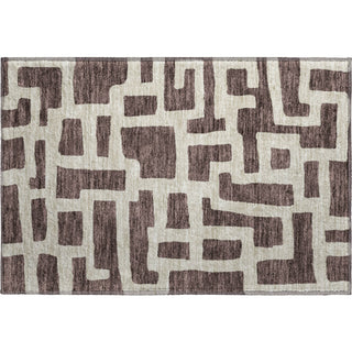 Piper Looms Mayfield Lines AMF903 Fudge Machine Washable Area Rug Scatter Main Image