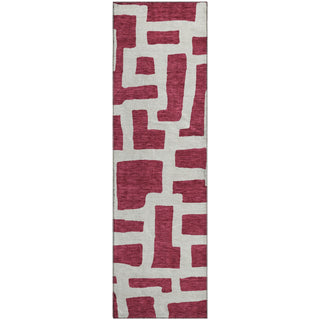 Piper Looms Mayfield Lines AMF903 Garnet Machine Washable Area Rug Runner Main Image