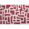 Piper Looms Mayfield Lines AMF903 Garnet Machine Washable Area Rug Scatter Main Image