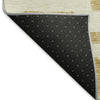 Piper Looms Mayfield Lines AMF903 Gold Machine Washable Area Rug Backing Image