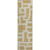 Piper Looms Mayfield Lines AMF903 Gold Machine Washable Area Rug Runner Main Image