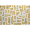 Piper Looms Mayfield Lines AMF903 Gold Machine Washable Area Rug Scatter Main Image