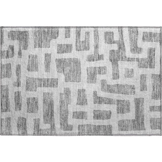 Piper Looms Mayfield Lines AMF903 Gray Machine Washable Area Rug Scatter Main Image