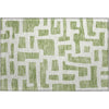 Piper Looms Mayfield Lines AMF903 Green Machine Washable Area Rug Scatter Main Image