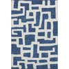Piper Looms Mayfield Lines AMF903 Navy Machine Washable Area Rug main image