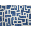 Piper Looms Mayfield Lines AMF903 Navy Machine Washable Area Rug Scatter Main Image