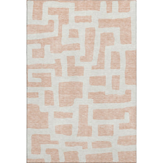 Piper Looms Mayfield Lines AMF903 Peach Machine Washable Area Rug main image