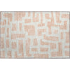 Piper Looms Mayfield Lines AMF903 Peach Machine Washable Area Rug Scatter Main Image