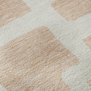Piper Looms Mayfield Lines AMF903 Peach Machine Washable Area Rug Swatch Image