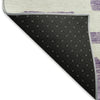 Piper Looms Mayfield Lines AMF903 Purple Machine Washable Area Rug Backing Image