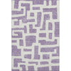 Piper Looms Mayfield Lines AMF903 Purple Machine Washable Area Rug main image
