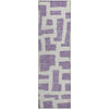 Piper Looms Mayfield Lines AMF903 Purple Machine Washable Area Rug Runner Main Image