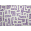 Piper Looms Mayfield Lines AMF903 Purple Machine Washable Area Rug Scatter Main Image