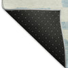 Piper Looms Mayfield Lines AMF903 Sky Machine Washable Area Rug Backing Image