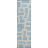 Piper Looms Mayfield Lines AMF903 Sky Machine Washable Area Rug Runner Main Image