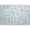 Piper Looms Mayfield Lines AMF903 Sky Machine Washable Area Rug Scatter Main Image