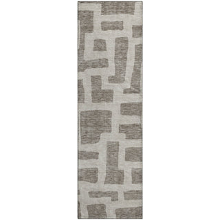 Piper Looms Mayfield Lines AMF903 Taupe Machine Washable Area Rug Runner Main Image
