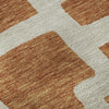 Piper Looms Mayfield Lines AMF903 Terracotta Machine Washable Area Rug Swatch Image