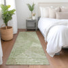 Piper Looms Mayfield Floral AMF904 Aloe Machine Washable Area Rug Runner Lifestyle Image Feature