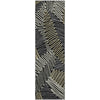 Piper Looms Mayfield Floral AMF904 Black Machine Washable Area Rug Runner Main Image