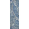 Piper Looms Mayfield Floral AMF904 Blue Machine Washable Area Rug Runner Main Image