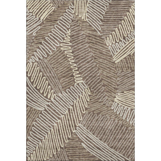 Piper Looms Mayfield Floral AMF904 Chocolate Machine Washable Area Rug main image
