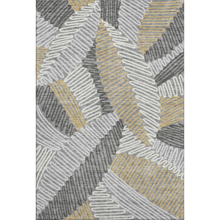 Piper Looms Mayfield Floral AMF904 Gray Machine Washable Area Rug main image