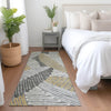 Piper Looms Mayfield Floral AMF904 Gray Machine Washable Area Rug Runner Lifestyle Image Feature