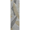 Piper Looms Mayfield Floral AMF904 Gray Machine Washable Area Rug Runner Main Image