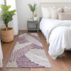 Piper Looms Mayfield Floral AMF904 Lavender Machine Washable Area Rug Runner Lifestyle Image Feature