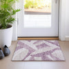 Piper Looms Mayfield Floral AMF904 Lavender Machine Washable Area Rug Scatter Lifestyle Image Feature