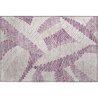 Piper Looms Mayfield Floral AMF904 Lavender Machine Washable Area Rug Scatter Main Image