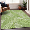 Piper Looms Mayfield Floral AMF904 Lime Machine Washable Area Rug Lifestyle Image Feature