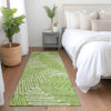 Piper Looms Mayfield Floral AMF904 Lime Machine Washable Area Rug Runner Lifestyle Image Feature