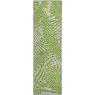 Piper Looms Mayfield Floral AMF904 Lime Machine Washable Area Rug Runner Main Image