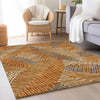 Piper Looms Mayfield Floral AMF904 Paprika Machine Washable Area Rug Lifestyle Image Feature