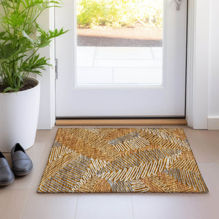 Piper Looms Mayfield Floral AMF904 Paprika Machine Washable Area Rug Scatter Lifestyle Image Feature
