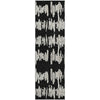 Piper Looms Mayfield Stripes AMF905 Black Machine Washable Area Rug Runner Main Image